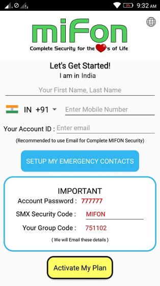 mifon Activation Plan
